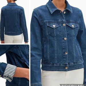 Kate Spade Denim Trucker Jacket S